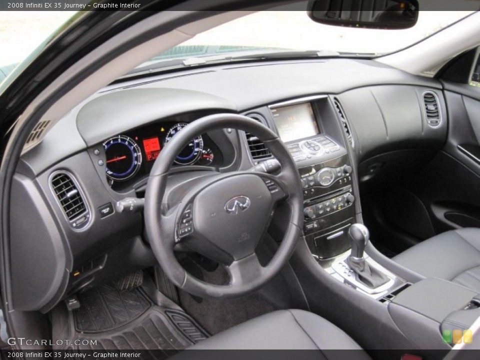 Graphite 2008 Infiniti EX Interiors