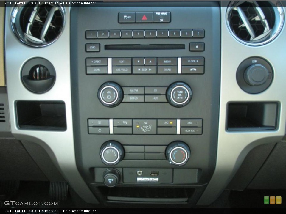 Pale Adobe Interior Controls for the 2011 Ford F150 XLT SuperCab #44633802