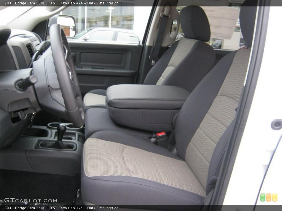 Dark Slate Interior Photo for the 2011 Dodge Ram 2500 HD ST Crew Cab 4x4 #44633982