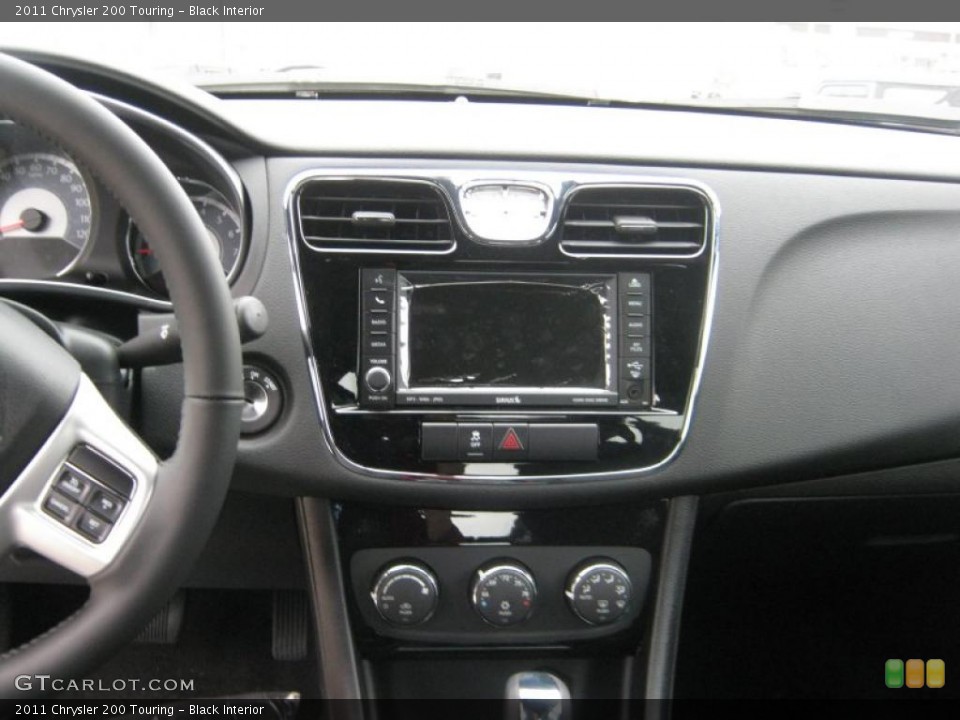 Black Interior Controls for the 2011 Chrysler 200 Touring #44635182