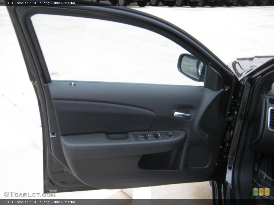 Black Interior Door Panel for the 2011 Chrysler 200 Touring #44635314