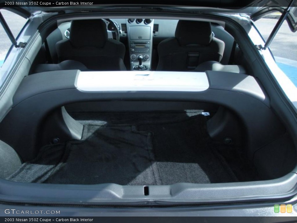 Carbon Black Interior Trunk for the 2003 Nissan 350Z Coupe #44635918