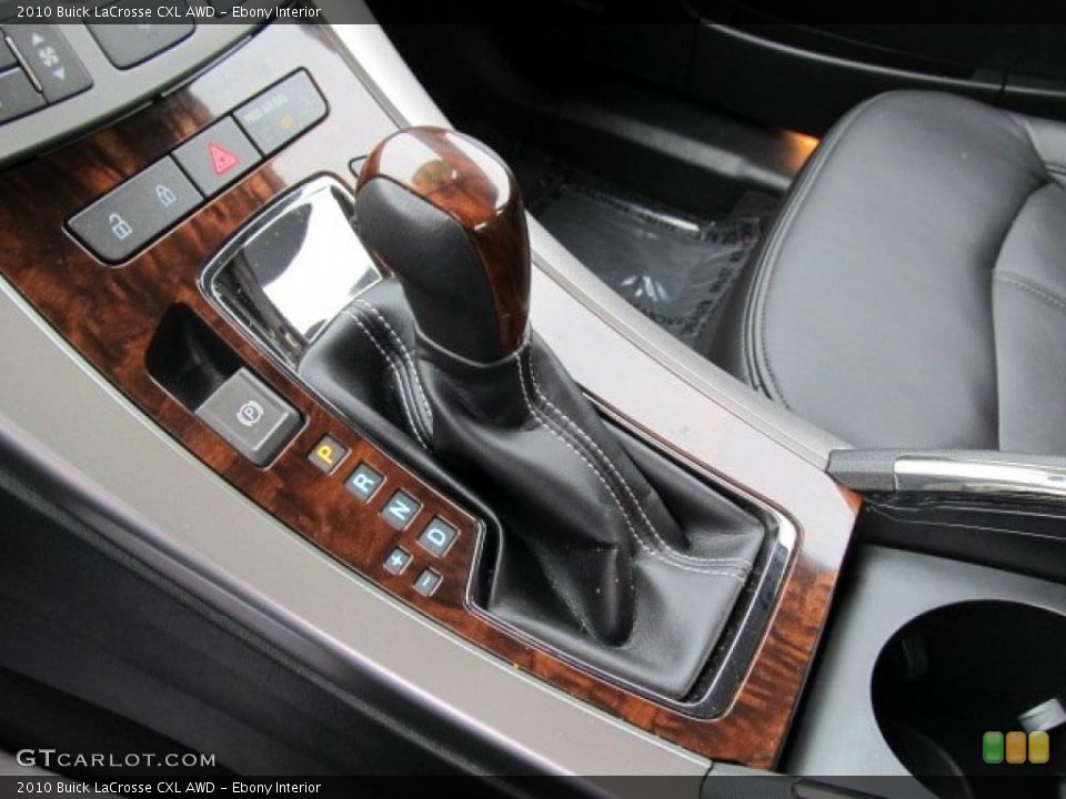 Ebony Interior Transmission for the 2010 Buick LaCrosse CXL AWD #44636882