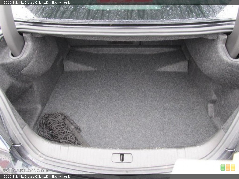 Ebony Interior Trunk for the 2010 Buick LaCrosse CXL AWD #44636974