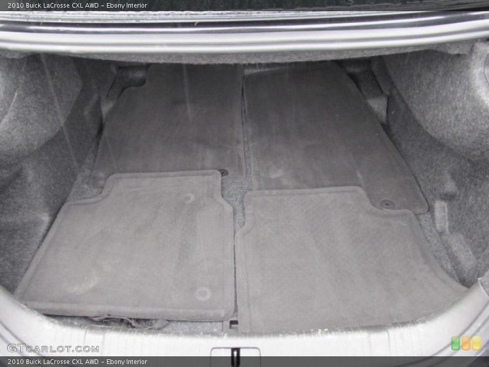 Ebony Interior Trunk for the 2010 Buick LaCrosse CXL AWD #44636990