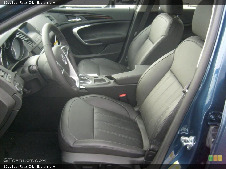 Ebony Interior Photo for the 2011 Buick Regal CXL #44637942