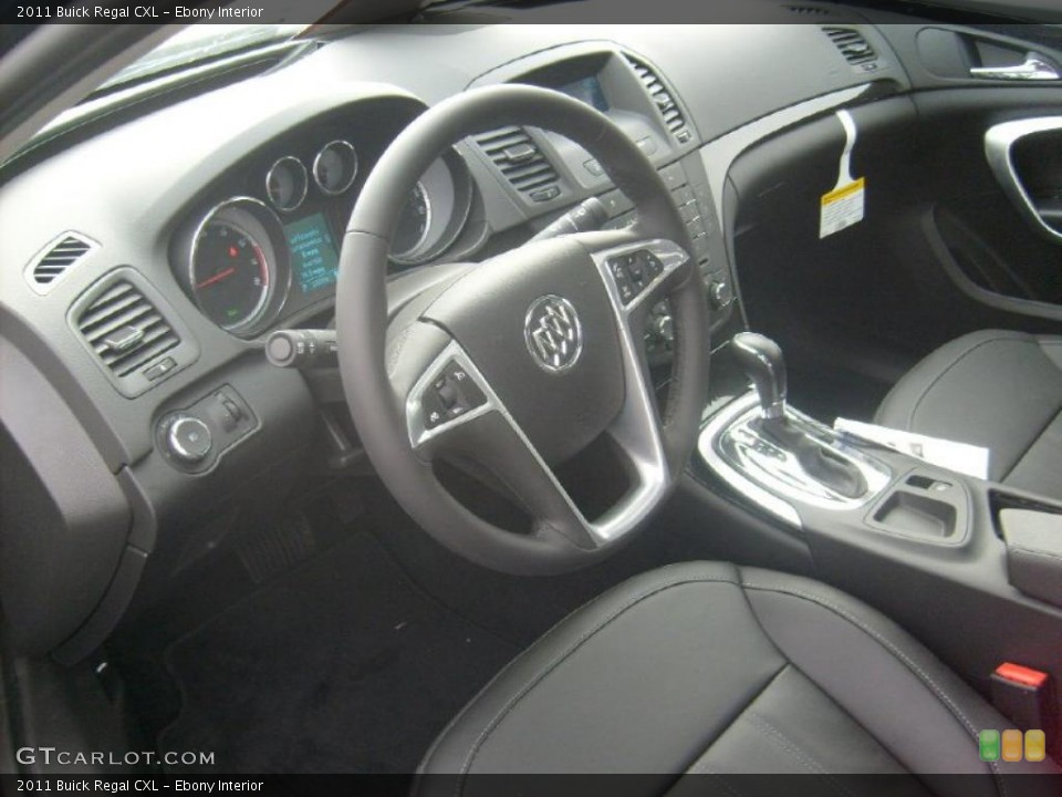 Ebony Interior Prime Interior for the 2011 Buick Regal CXL #44637958
