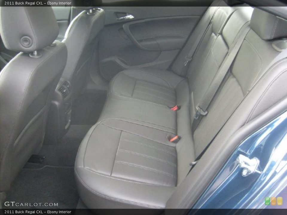 Ebony Interior Photo for the 2011 Buick Regal CXL #44637998