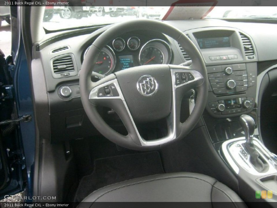 Ebony Interior Dashboard for the 2011 Buick Regal CXL #44638014