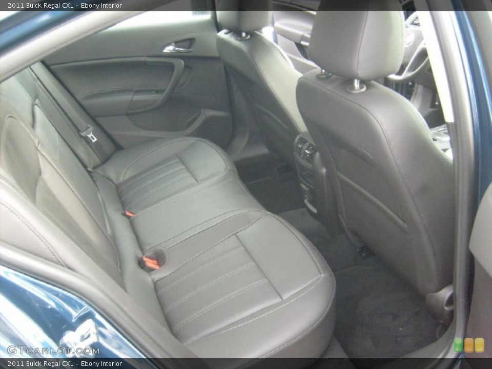 Ebony Interior Photo for the 2011 Buick Regal CXL #44638070