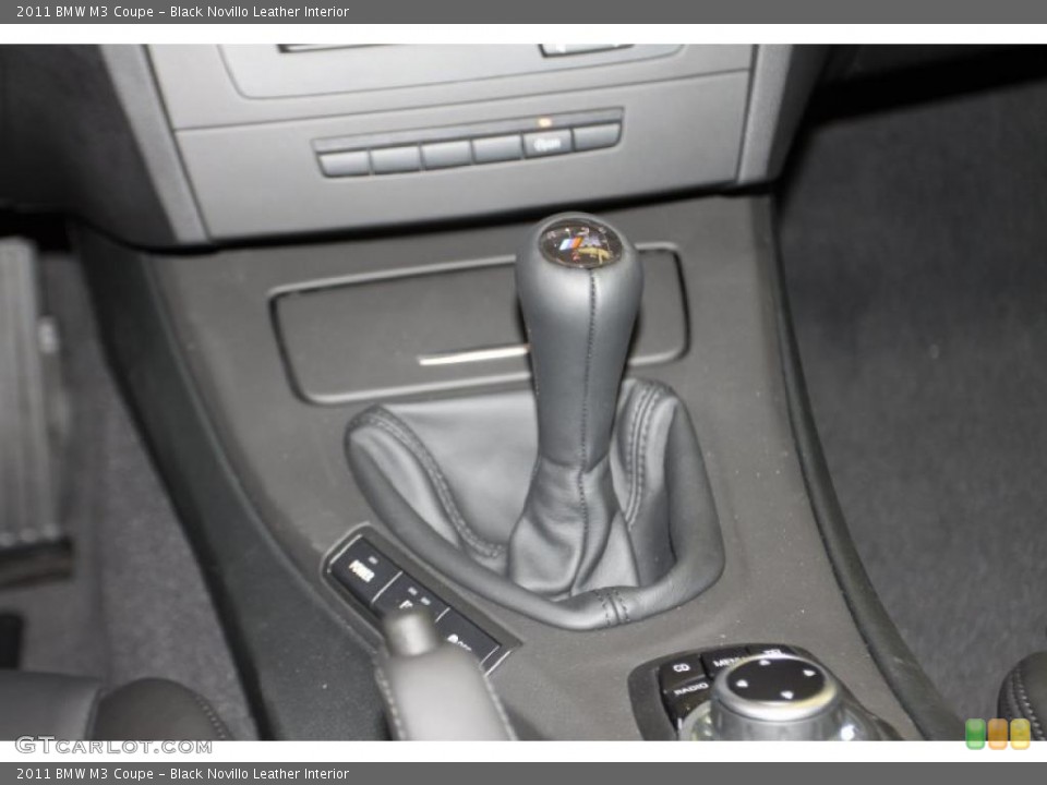 Black Novillo Leather Interior Transmission for the 2011 BMW M3 Coupe #44638970