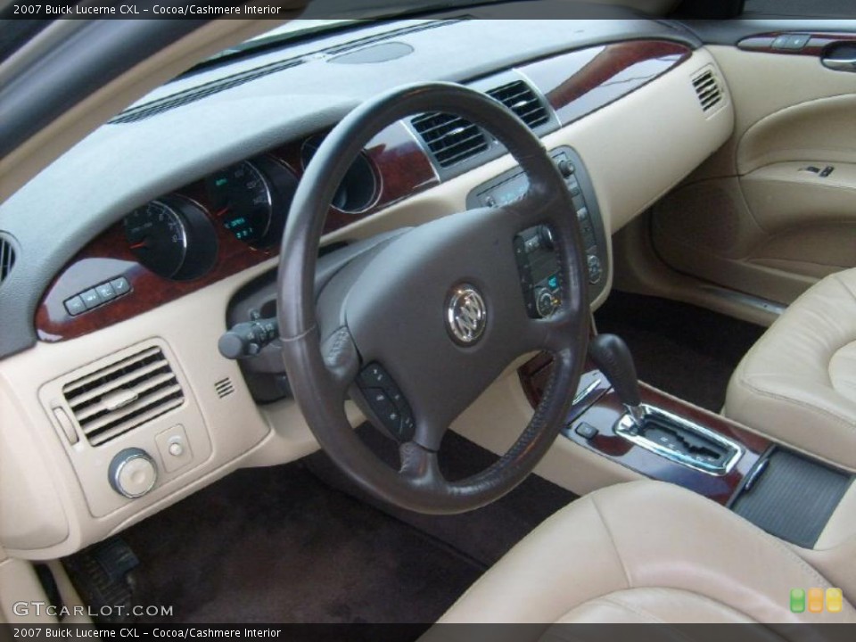 Cocoa/Cashmere Interior Prime Interior for the 2007 Buick Lucerne CXL #44639242