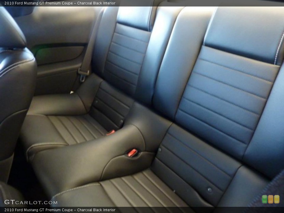 Charcoal Black Interior Photo for the 2010 Ford Mustang GT Premium Coupe #44640577