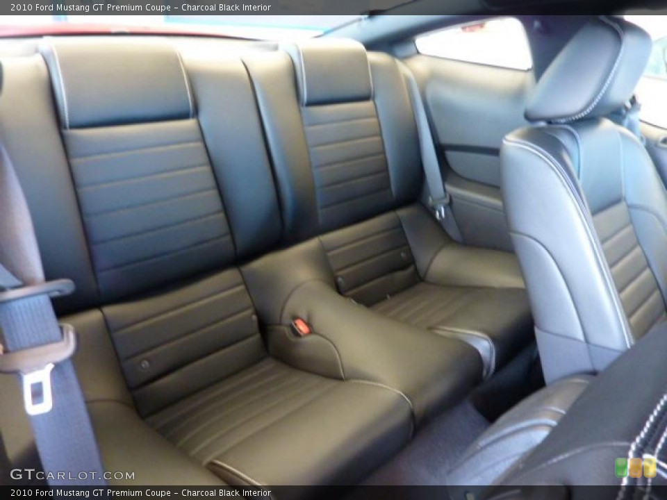 Charcoal Black Interior Photo for the 2010 Ford Mustang GT Premium Coupe #44640602