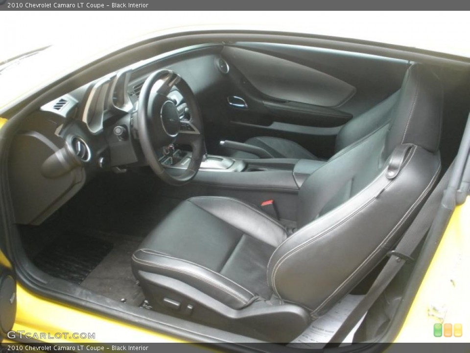 Black Interior Photo for the 2010 Chevrolet Camaro LT Coupe #44641218