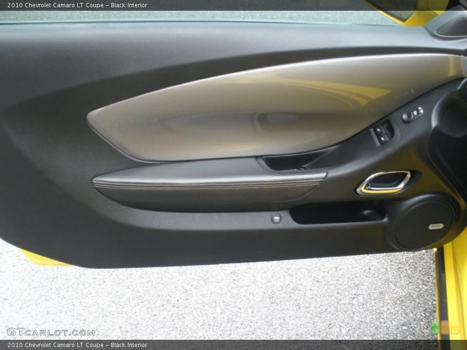 Black Interior Door Panel for the 2010 Chevrolet Camaro LT Coupe #44641230