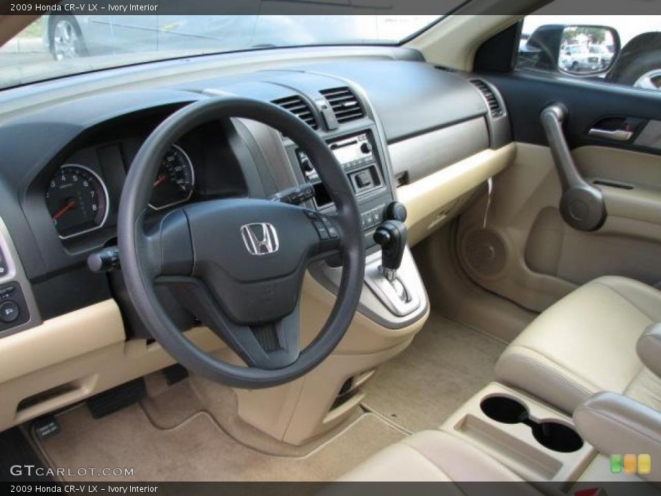 Ivory Interior Photo for the 2009 Honda CR-V LX #44643418