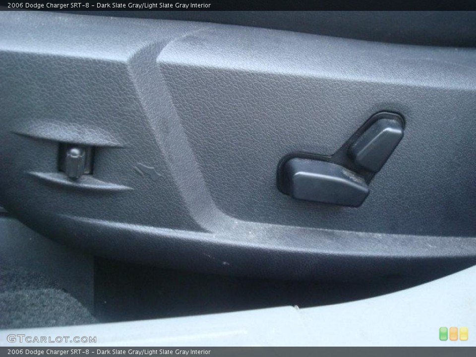 Dark Slate Gray/Light Slate Gray Interior Controls for the 2006 Dodge Charger SRT-8 #44655783