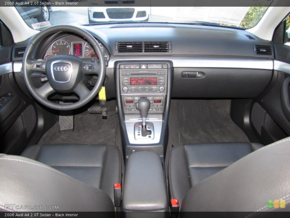 Black Interior Prime Interior for the 2008 Audi A4 2.0T Sedan #44657171