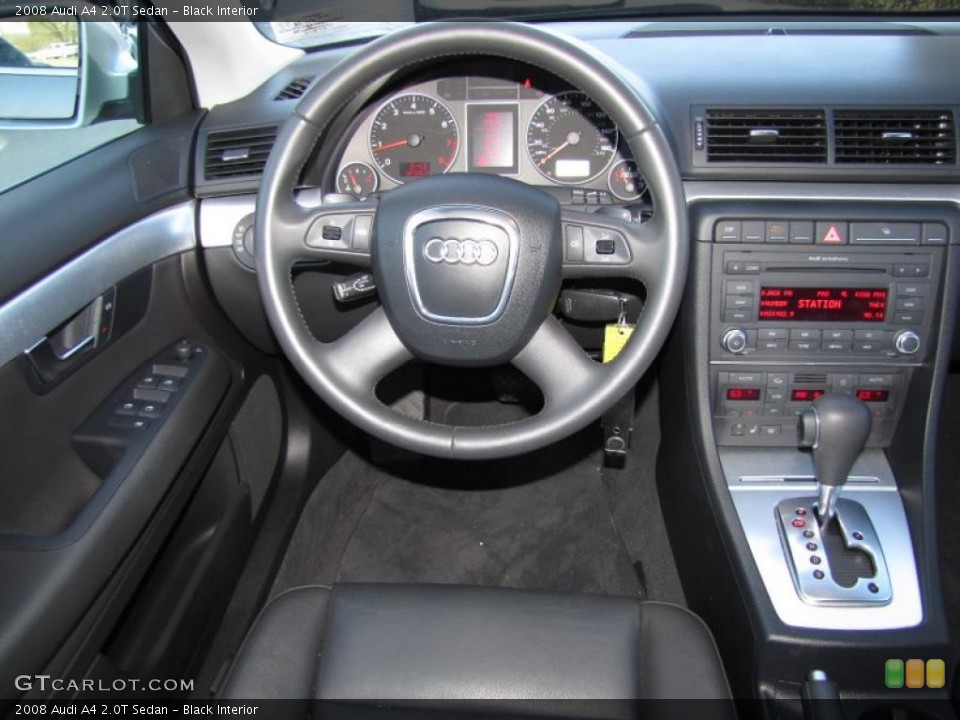Black Interior Dashboard for the 2008 Audi A4 2.0T Sedan #44657187