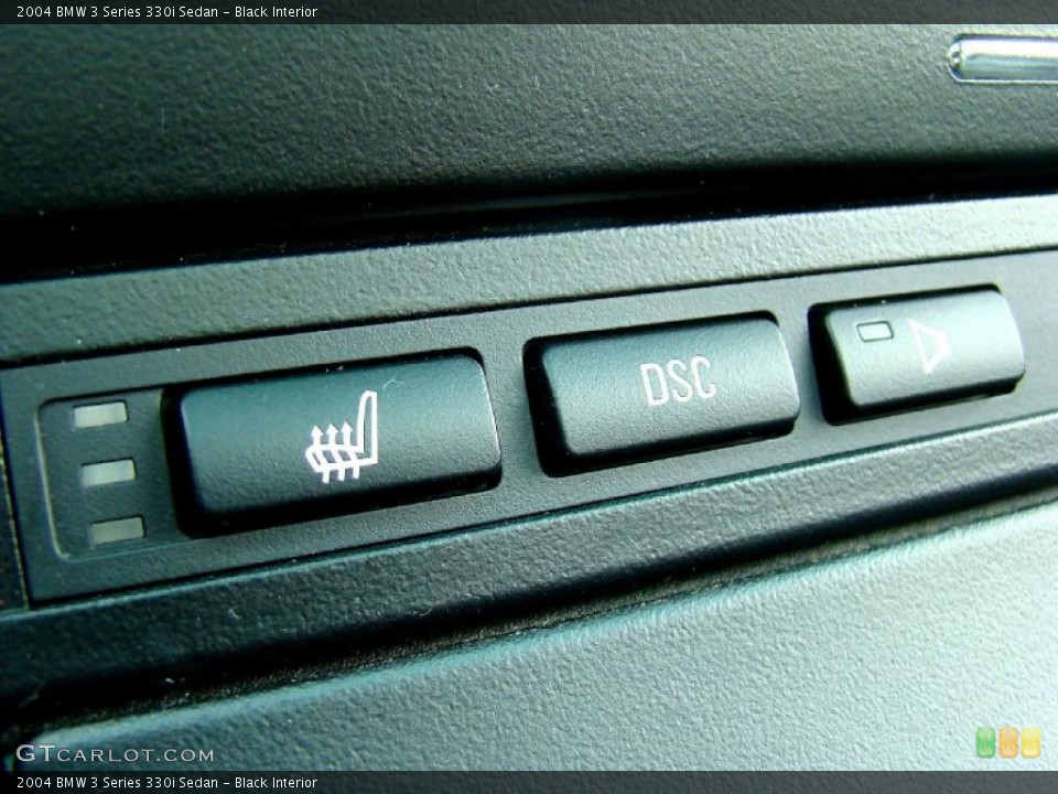 Black Interior Controls for the 2004 BMW 3 Series 330i Sedan #44657467