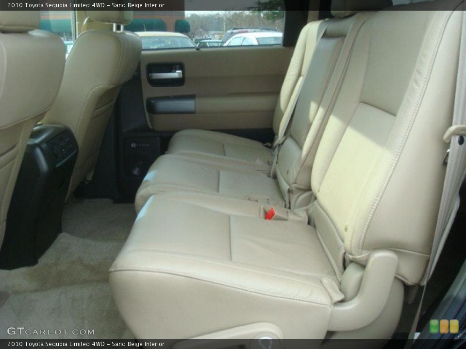 Sand Beige Interior Photo for the 2010 Toyota Sequoia Limited 4WD #44657901