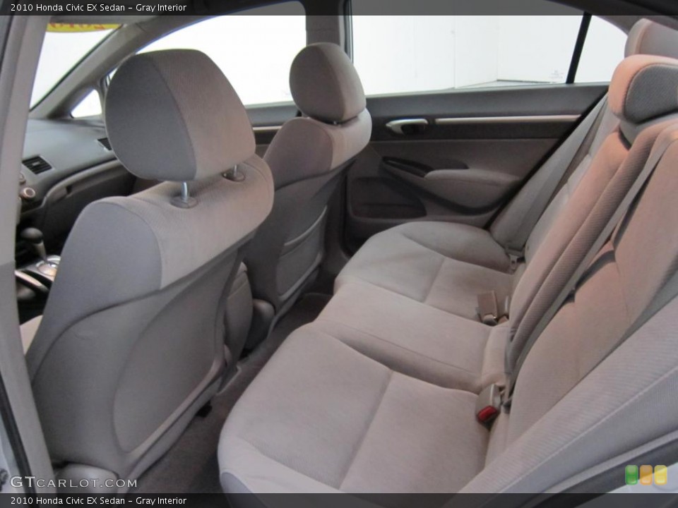 Gray Interior Photo for the 2010 Honda Civic EX Sedan #44657907