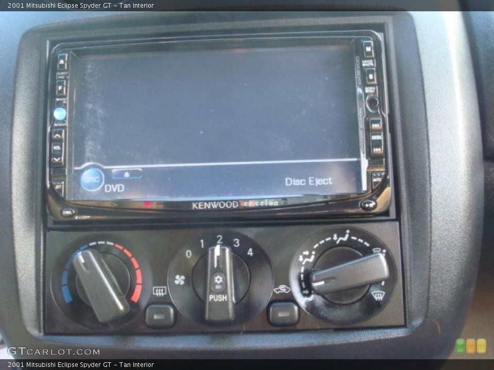 Tan Interior Controls for the 2001 Mitsubishi Eclipse Spyder GT #44659347