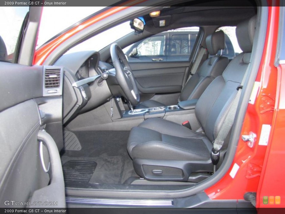 Onyx Interior Photo for the 2009 Pontiac G8 GT #44660095