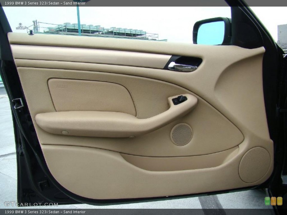 Sand Interior Door Panel for the 1999 BMW 3 Series 323i Sedan #44660447
