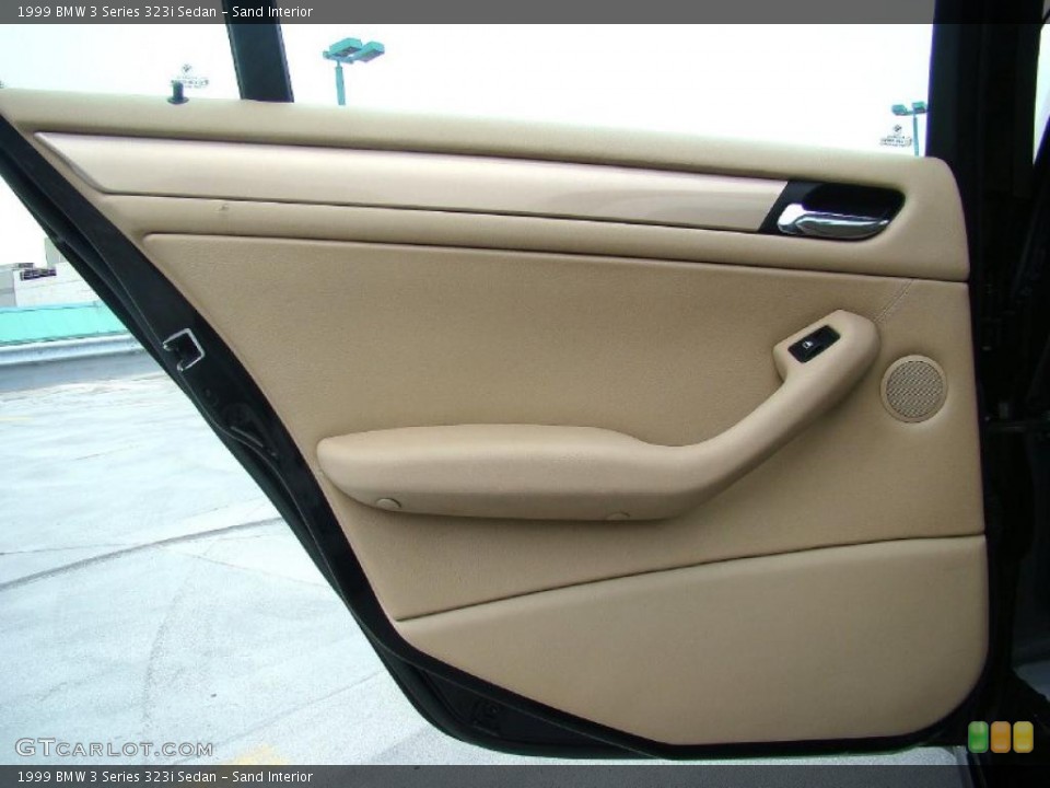 Sand Interior Door Panel for the 1999 BMW 3 Series 323i Sedan #44660478