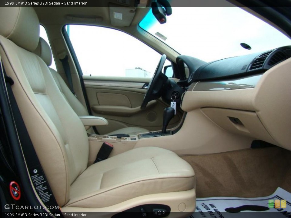 Sand Interior Photo for the 1999 BMW 3 Series 323i Sedan #44660603