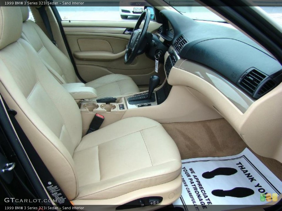 Sand Interior Photo for the 1999 BMW 3 Series 323i Sedan #44660708