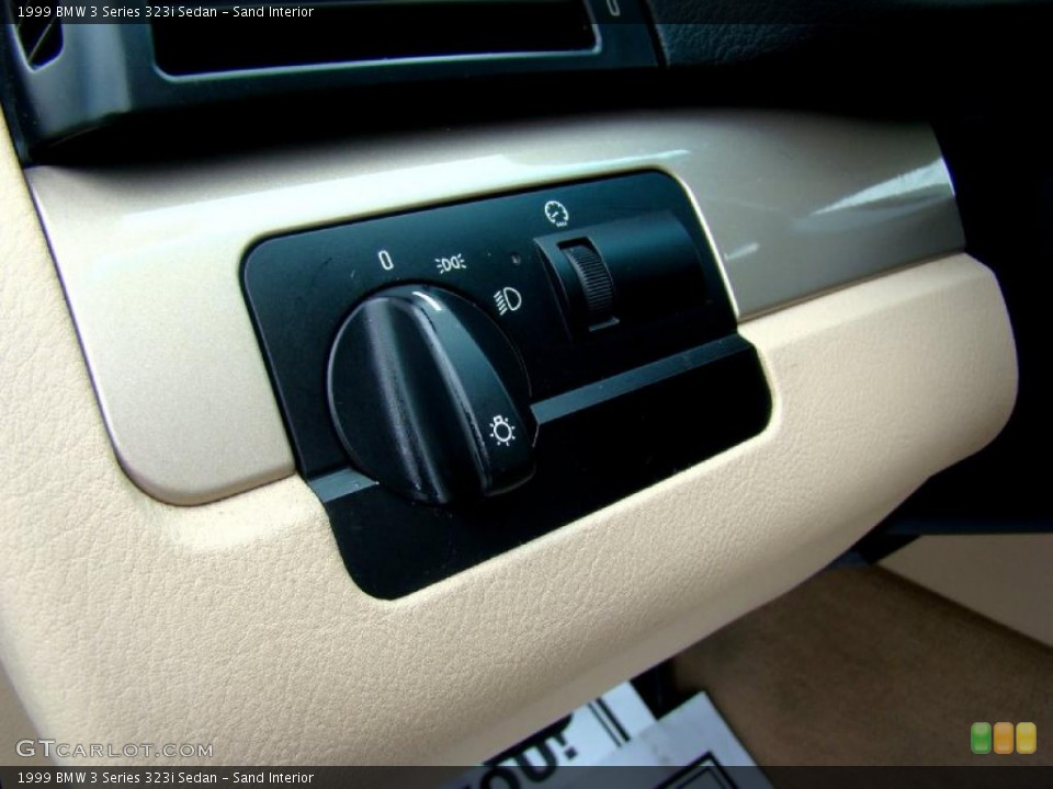 Sand Interior Controls for the 1999 BMW 3 Series 323i Sedan #44660895