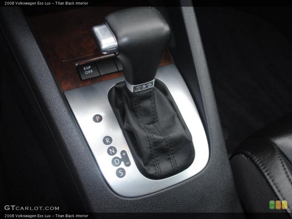 Titan Black Interior Transmission for the 2008 Volkswagen Eos Lux #44662875
