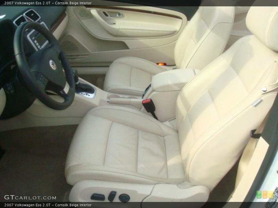 Cornsilk Beige Interior Photo for the 2007 Volkswagen Eos 2.0T #44663507