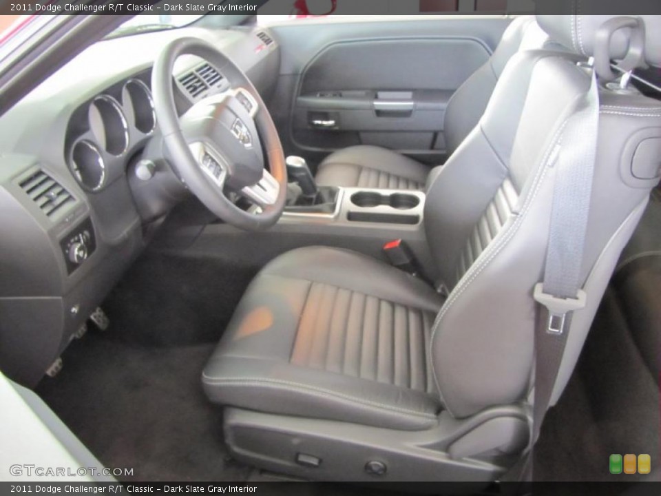 Dark Slate Gray Interior Photo for the 2011 Dodge Challenger R/T Classic #44663735