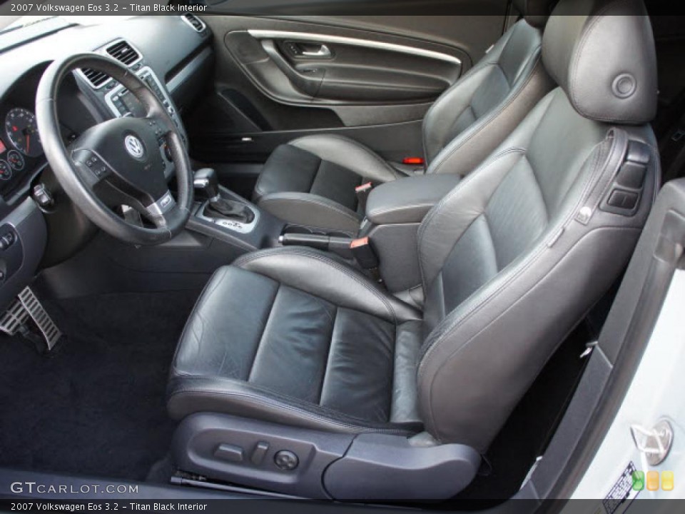 Titan Black Interior Photo for the 2007 Volkswagen Eos 3.2 #44663992
