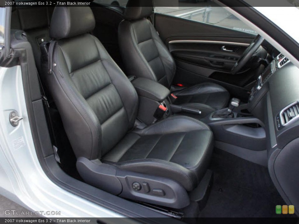 Titan Black Interior Photo for the 2007 Volkswagen Eos 3.2 #44664111