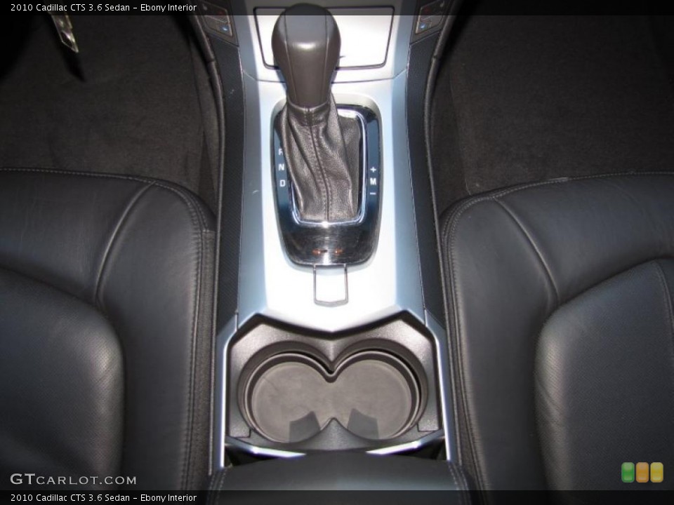 Ebony Interior Transmission for the 2010 Cadillac CTS 3.6 Sedan #44664451
