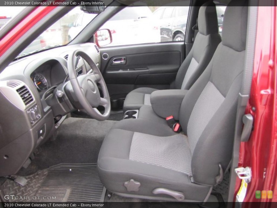 Ebony Interior Photo for the 2010 Chevrolet Colorado LT Extended Cab #44664911