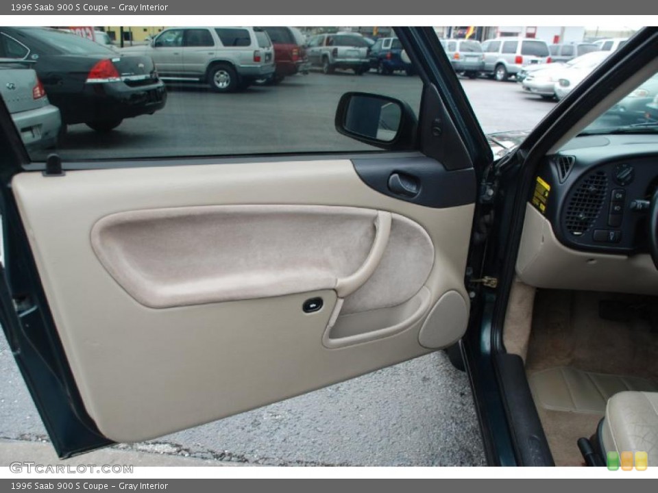 Gray Interior Door Panel for the 1996 Saab 900 S Coupe #44666423