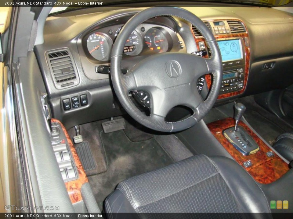 Ebony Interior Dashboard for the 2001 Acura MDX  #44671475
