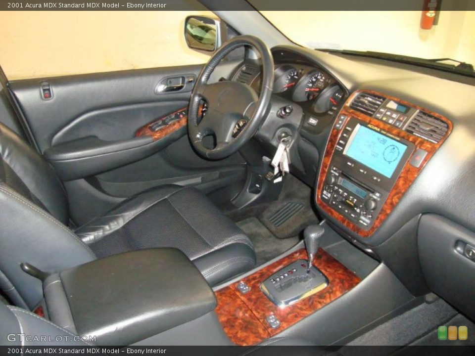 Ebony Interior Dashboard for the 2001 Acura MDX  #44671579