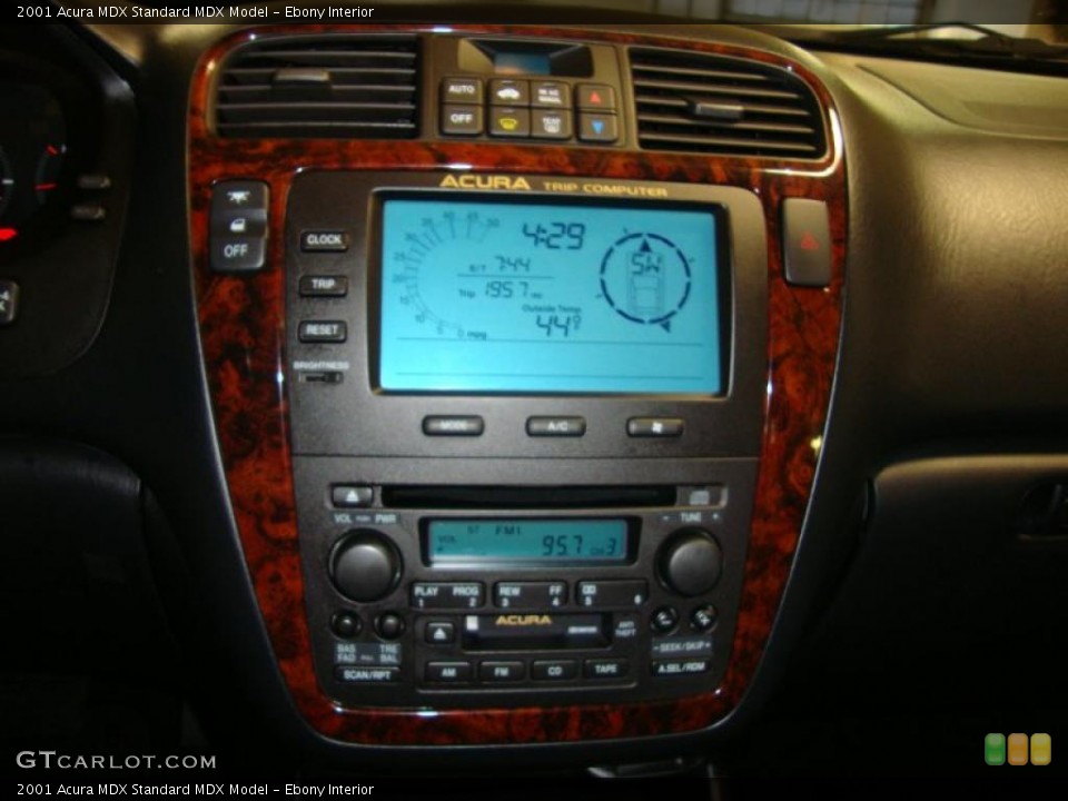 Ebony Interior Controls for the 2001 Acura MDX  #44671771