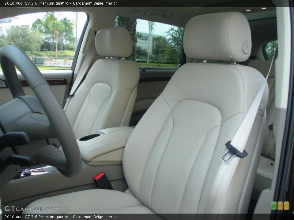 Cardamom Beige Interior Photo for the 2010 Audi Q7 3.6 Premium quattro #44671951