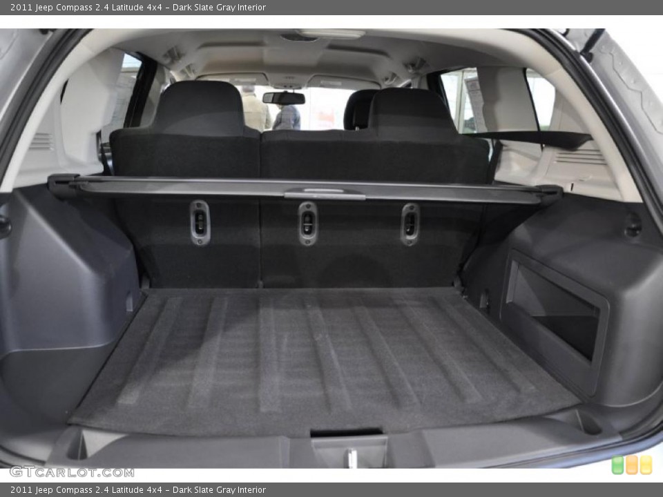 Dark Slate Gray Interior Trunk for the 2011 Jeep Compass 2.4 Latitude 4x4 #44673331