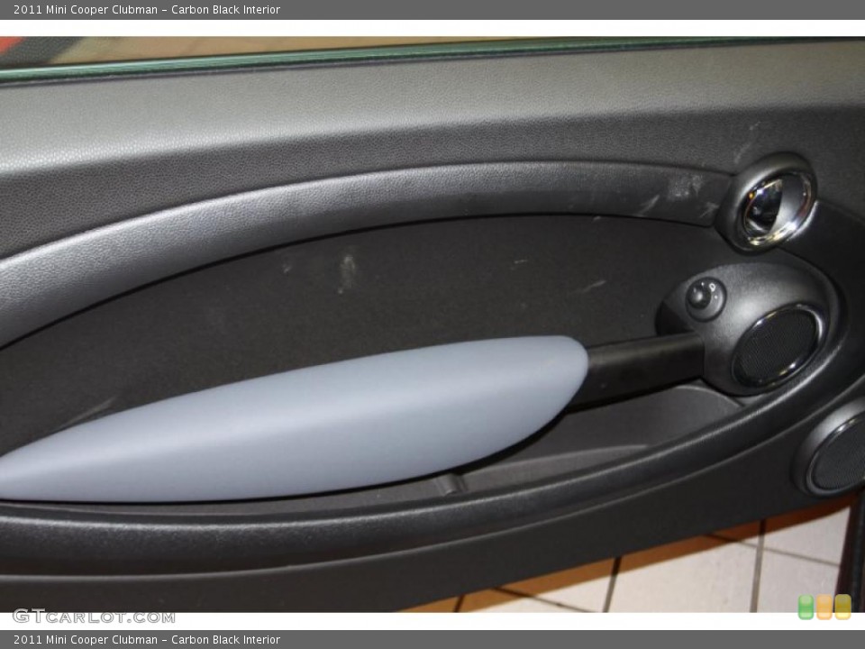 Carbon Black Interior Door Panel for the 2011 Mini Cooper Clubman #44674971