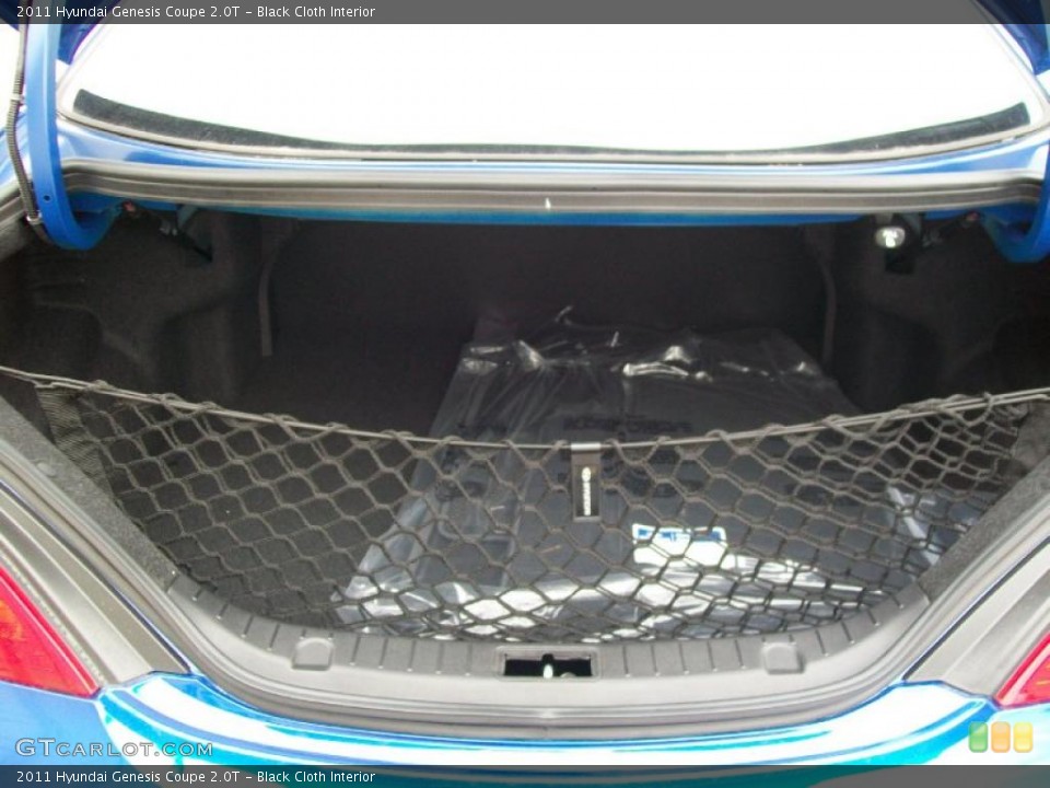 Black Cloth Interior Trunk for the 2011 Hyundai Genesis Coupe 2.0T #44675243