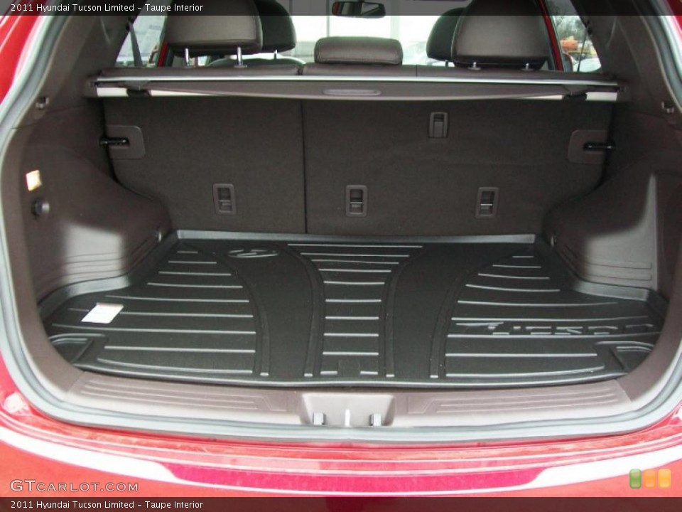 Taupe Interior Trunk for the 2011 Hyundai Tucson Limited #44675803